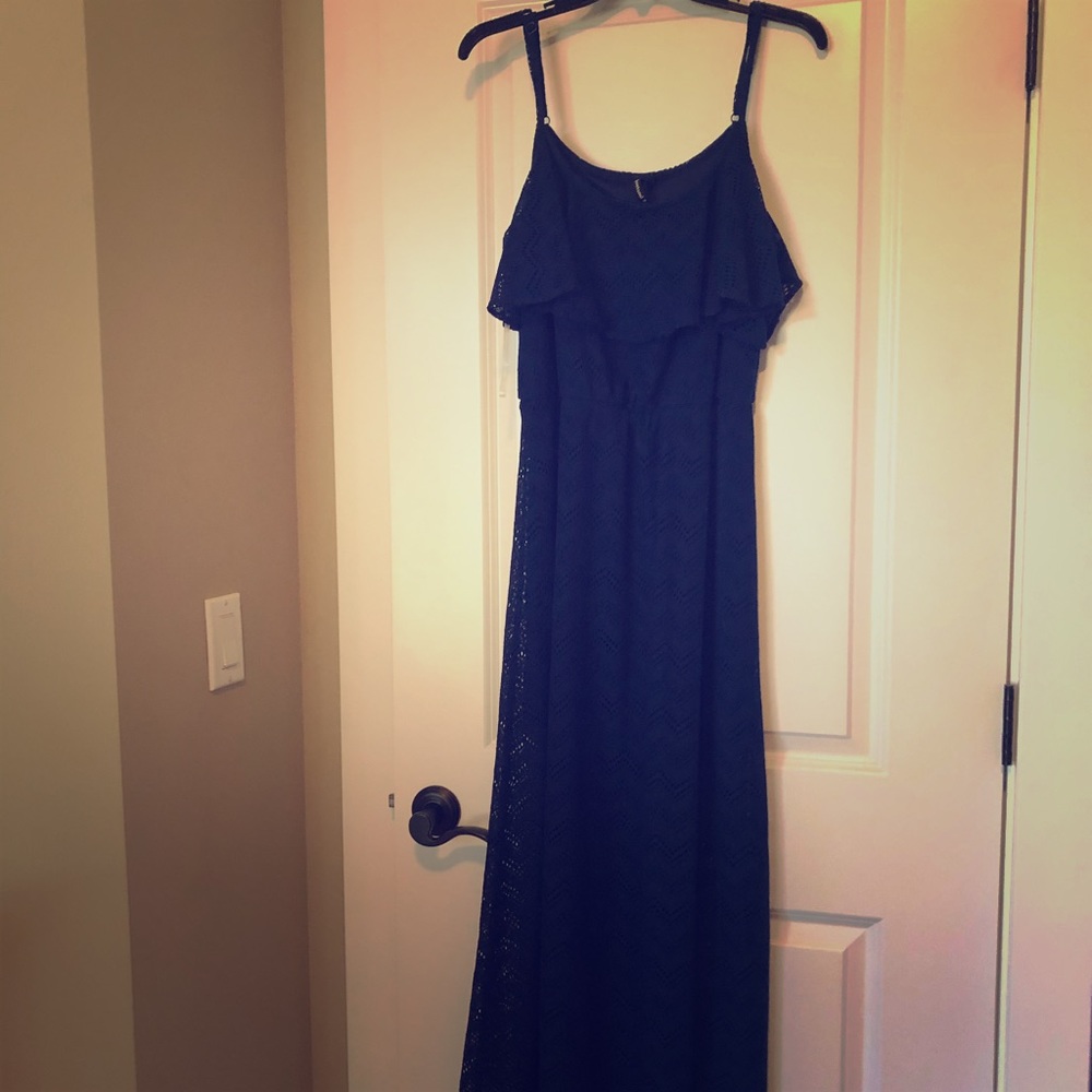 Floor length maxi dress